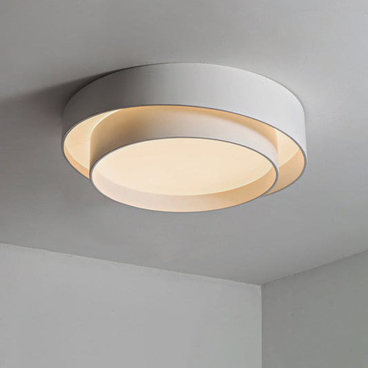 Runde LED-Deckenleuchte im nordischen Stil für Schlafzimmer und Flur