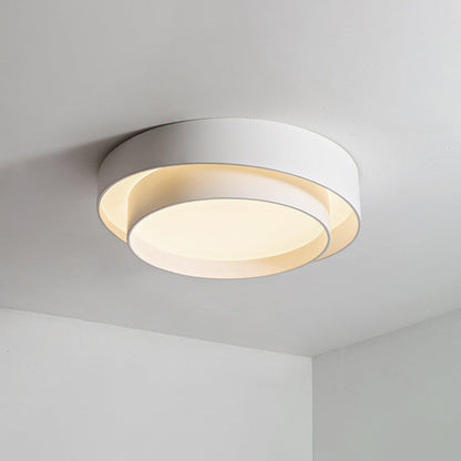 Runde LED-Deckenleuchte im nordischen Stil für Schlafzimmer und Flur