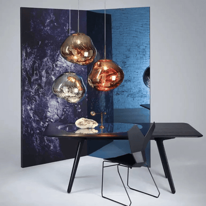 Design-Hängelampe Melt – Künstlerisches Highlight mit warmem Licht