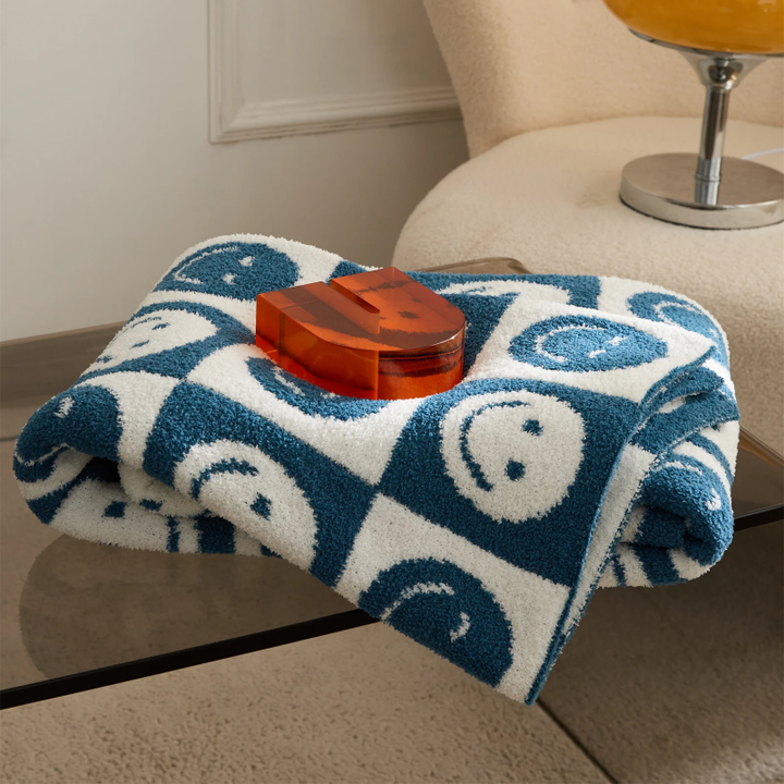 Fleece-Wohndecke Indie Ästhetik Design