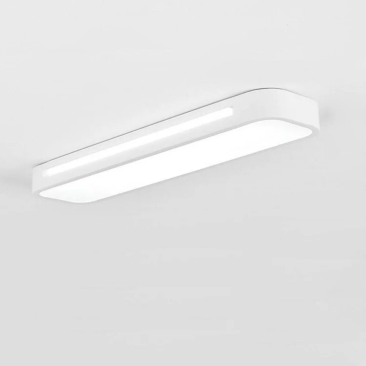 Nordische LED Deckenleuchte – länglich, dimmbar & modern