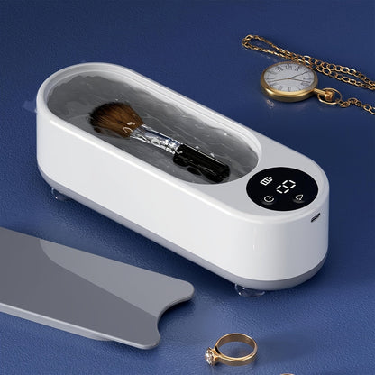 Drahtlose Ultraschall-Reinigungsmaschine für Brillen und Schmuck – Tragbar mit USB-Ladung