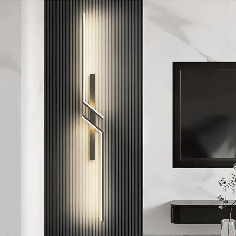 Moderne Wandleuchte mit künstlerischem Flair