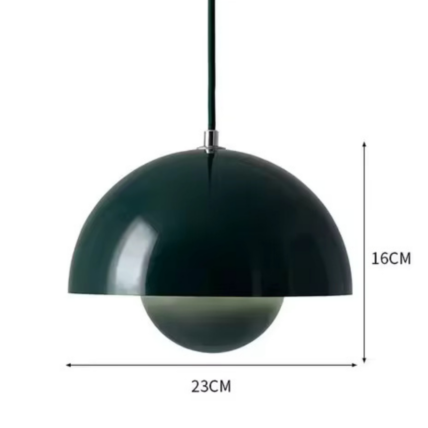 Pendelleuchte mit dimmbarer Lichtkuppel
