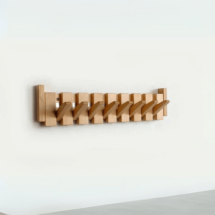 Wandhaken aus Holz - Stilvoller Kleiderhaken im Klavierdesign für Flur, Büro und Schlafzimmer