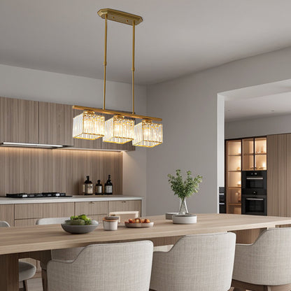 Moderne Design-Hängeleuchte mit mehreren Lichtquellen für Esszimmer und Küche