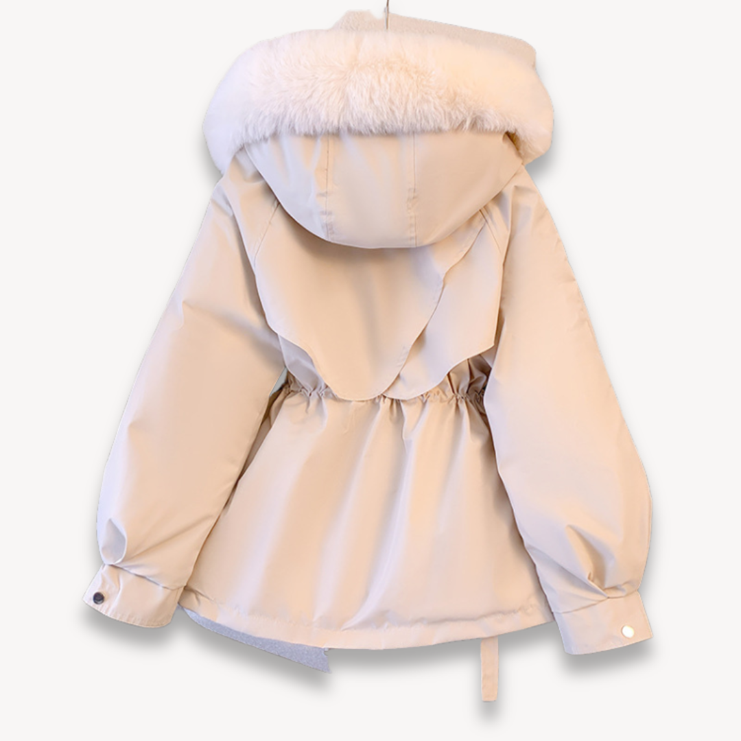 Damen Winterparka Mit Kapuze