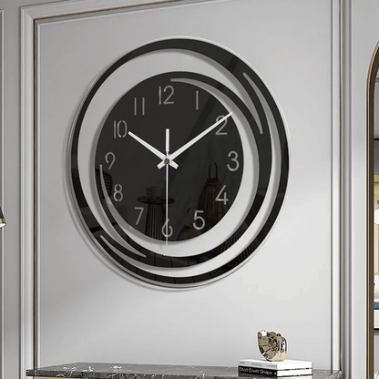 Minimalistische Geräuschlose Wanduhr - Friedlicher Wand Stil