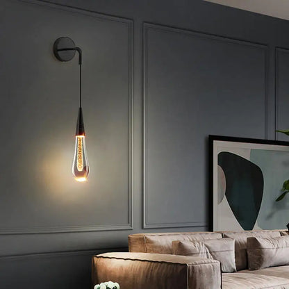 Elegante luxuriöse LED-Wandleuchte für Wohnzimmer und Flur