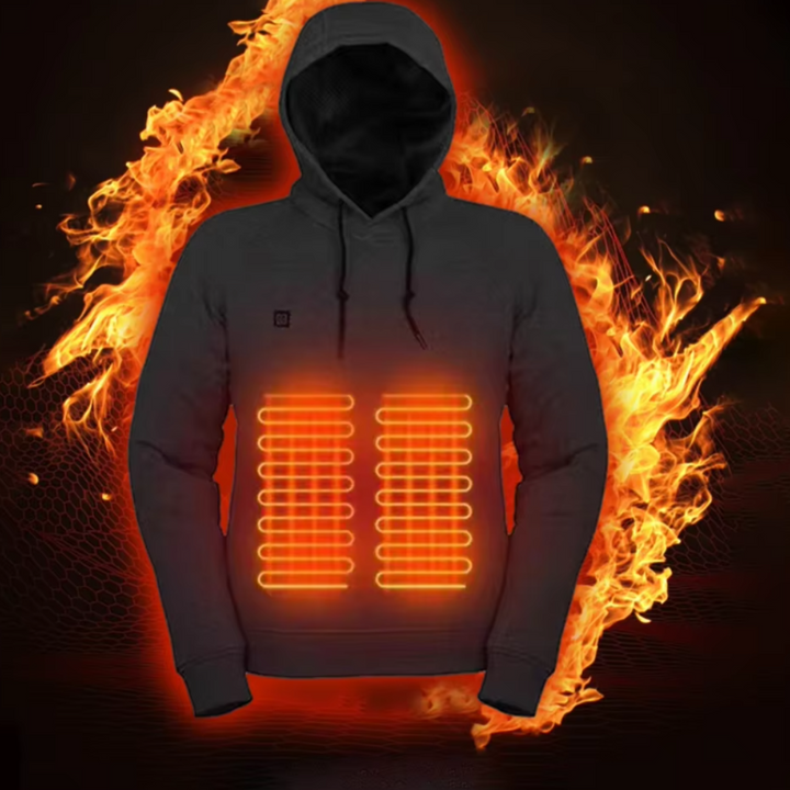 Unisex Beheizter Winterpullover Mit Modernem Design