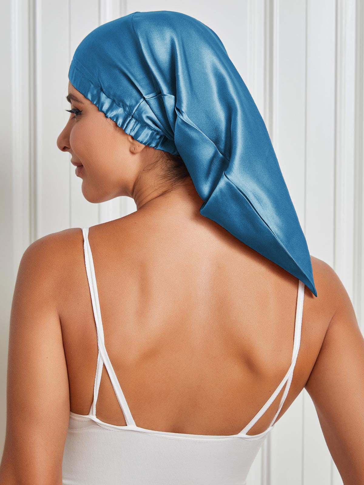 Elegante schützende Schlafhaube für Damen
