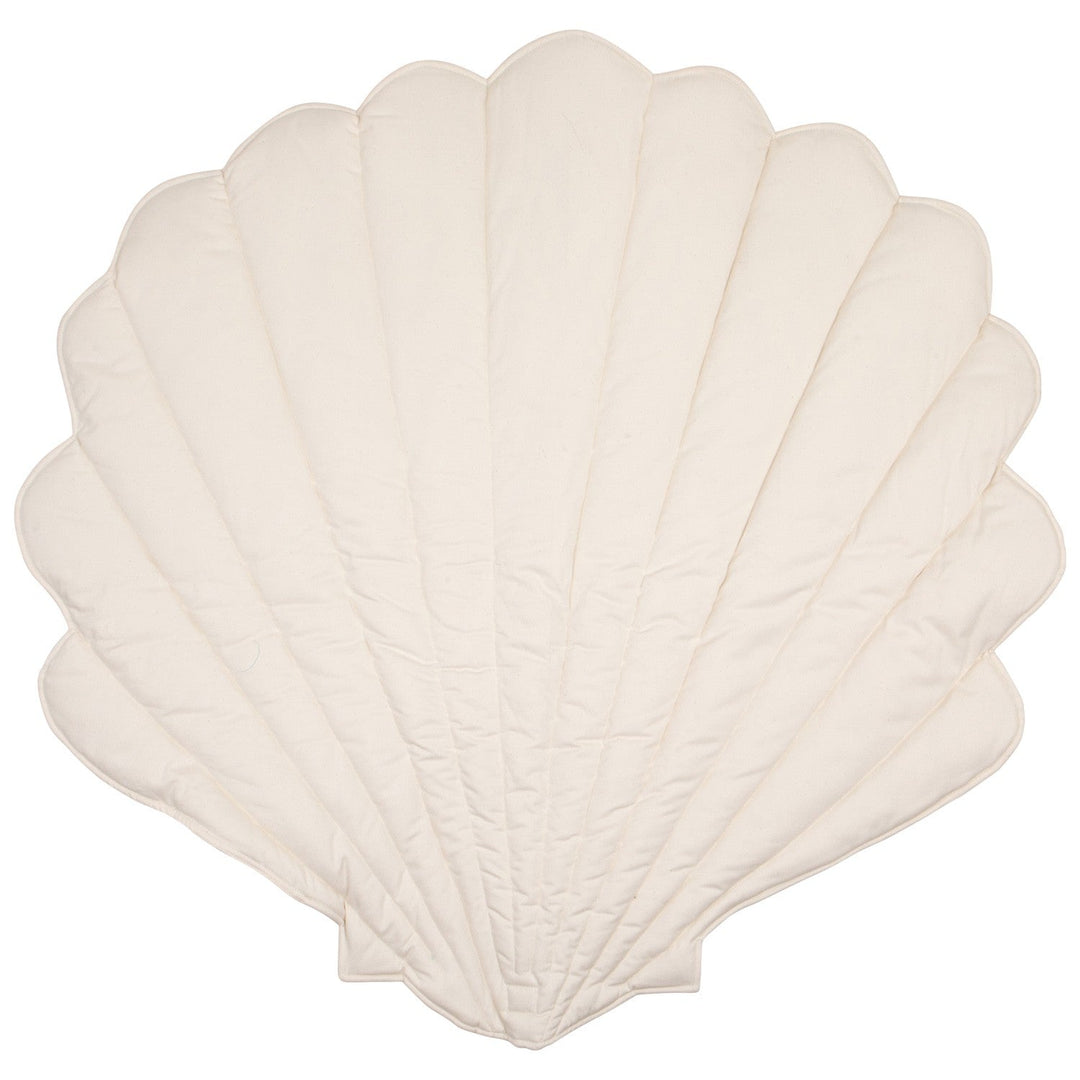 Spielmatte Bio-Baumwolle Samt Beige