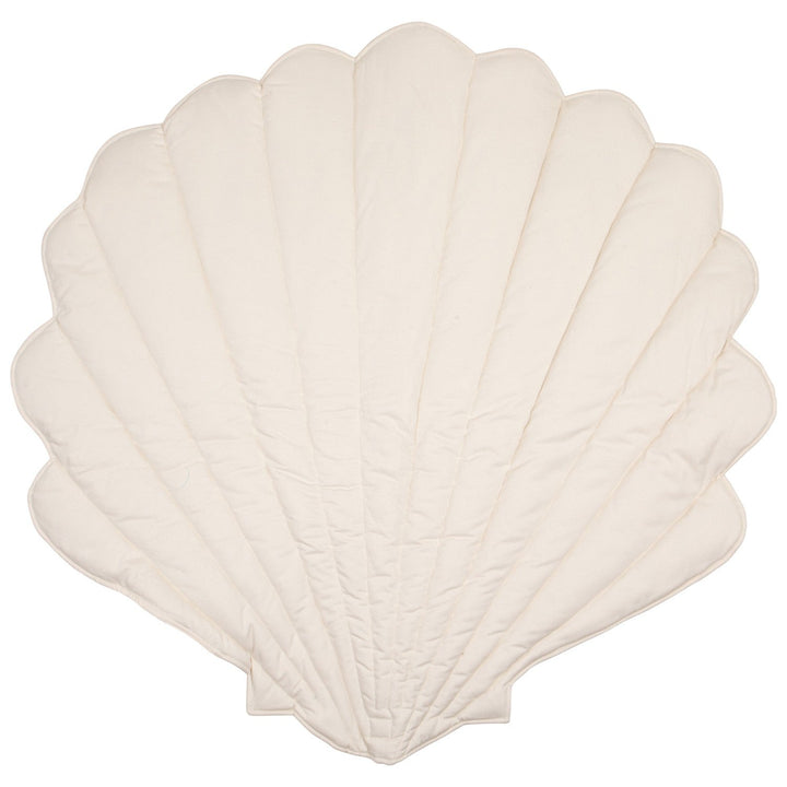 Spielmatte Bio-Baumwolle Samt Beige