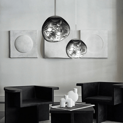 Design-Hängelampe Melt – Künstlerisches Highlight mit warmem Licht