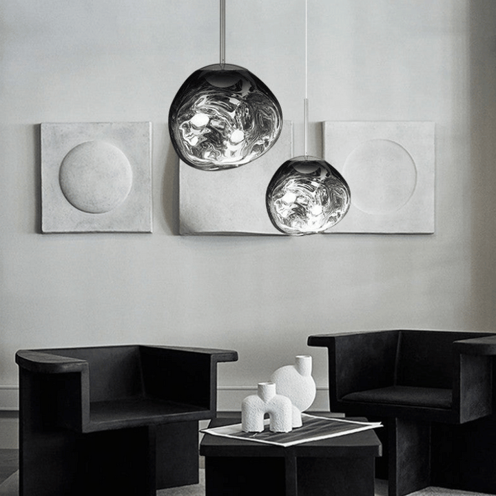 Design-Hängelampe Melt – Künstlerisches Highlight mit warmem Licht