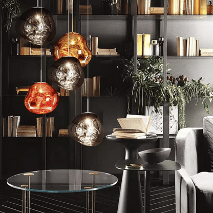 Design-Hängelampe Melt – Künstlerisches Highlight mit warmem Licht