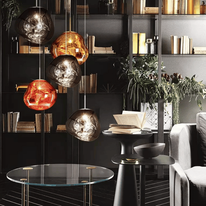 Design-Hängelampe Melt – Künstlerisches Highlight mit warmem Licht