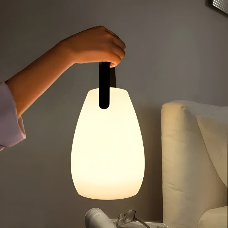 Wasserdichte kabellose LED-Tischlampe mit 16 Farben, dimmbar & tragbar für Innen & Außen