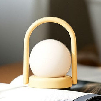 Bedside Table Lamp Retro Handheld Design