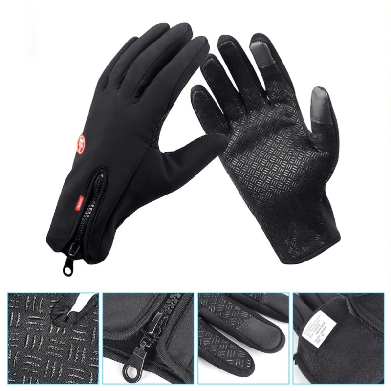 Wind- und wasserdichte Touchscreen-Handschuhe für Herren
