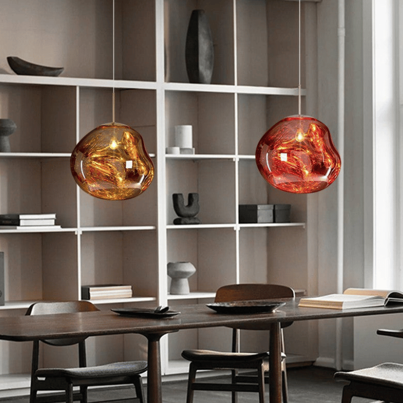 Design-Hängelampe Melt – Künstlerisches Highlight mit warmem Licht