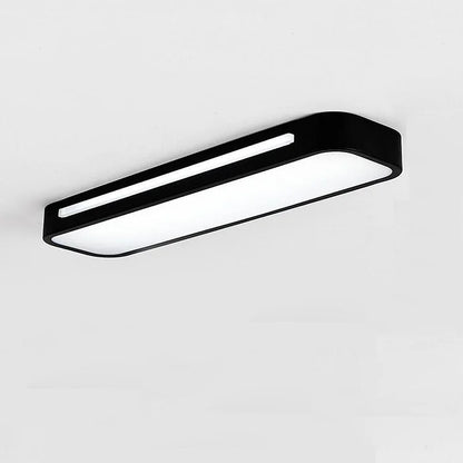 Nordische LED Deckenleuchte – länglich, dimmbar & modern