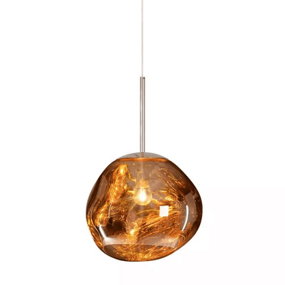 Design-Hängelampe Melt – Künstlerisches Highlight mit warmem Licht