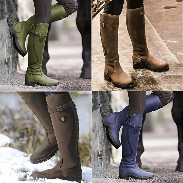 Damen Winterstiefel Mit Klassischem Design