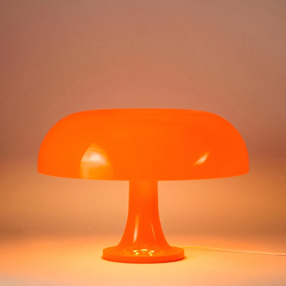 Pilz Tischlampe – Retro LED Lampe dimmbar mit USB & drei Farbmodi