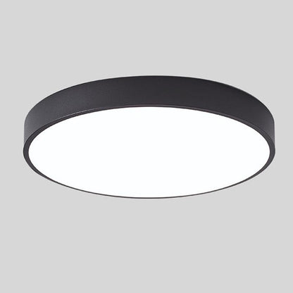 Nordische LED-Deckenleuchte aus Holz – Rundes Design im skandinavischen Stil