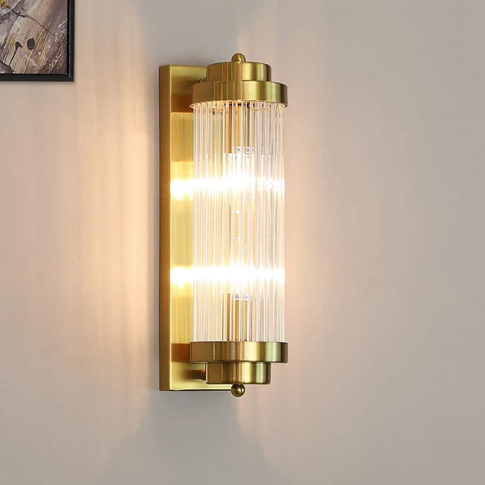 Offset-Säulenwandleuchte in modernem Design