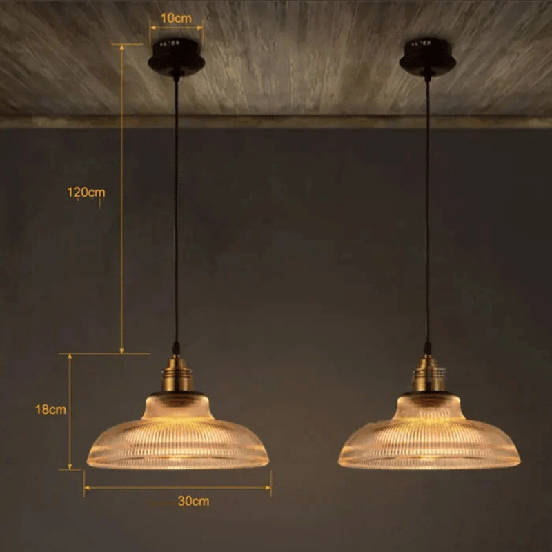 Elegante Glas-Pendelleuchte – Stilvolle Beleuchtung für Ihr Zuhause