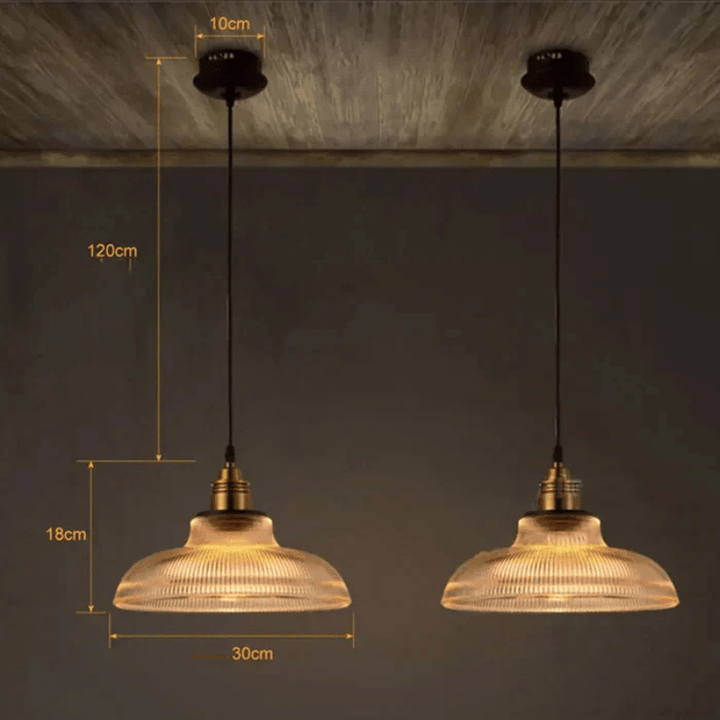 Elegante Glas-Pendelleuchte – Stilvolle Beleuchtung für Ihr Zuhause