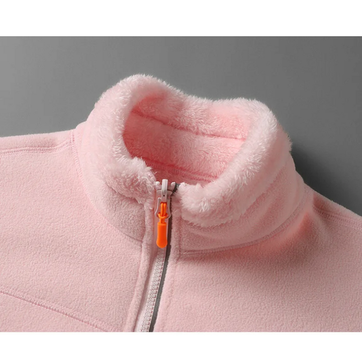 Damen Fleecejacke Mit Klassischem Design