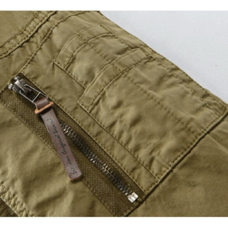 Herren Langjacke Im Feldstil Mit Kapuze