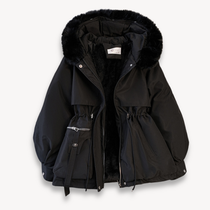 Damen Winterparka Mit Kapuze