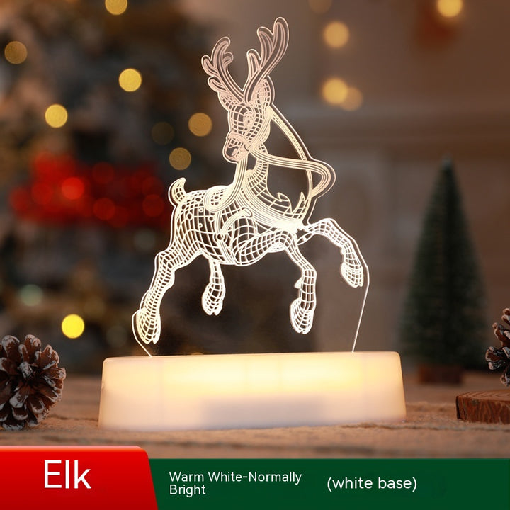 Leuchtendes Acryl-Nachtlicht als Geschenkidee