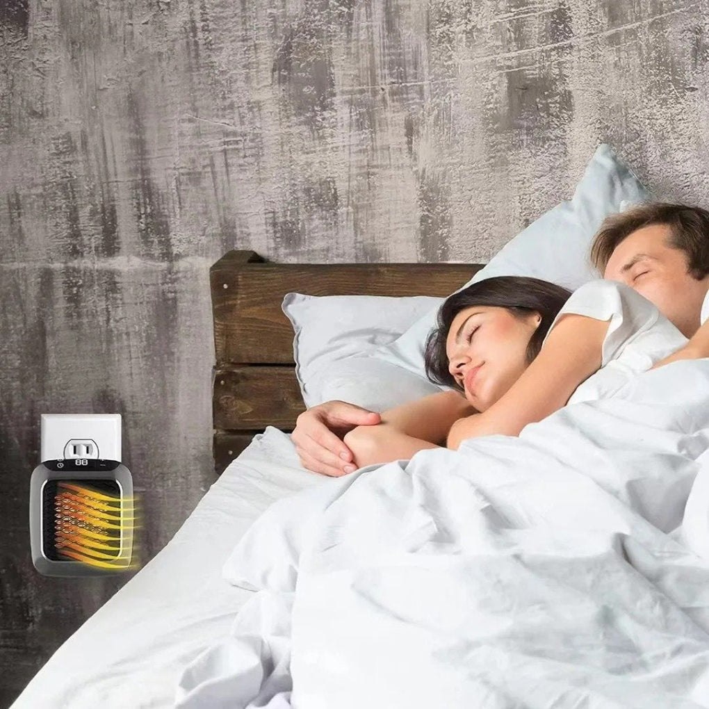 Kompakte Mini Elektroheizung tragbar für kleine Räume