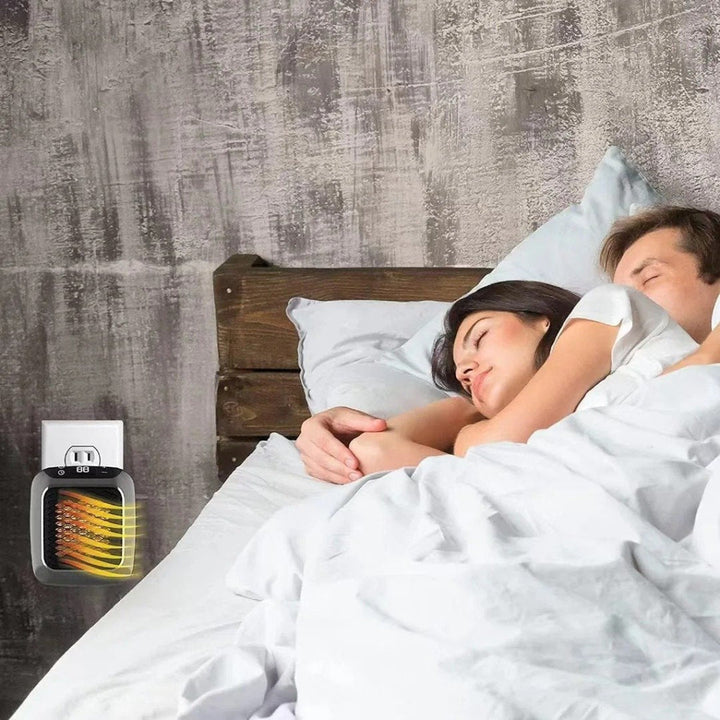 Kompakte Mini Elektroheizung tragbar für kleine Räume