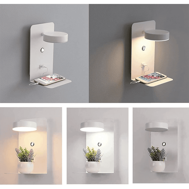 Stimmungsvolle moderne LED-Nachttischlampe für Schlafzimmer