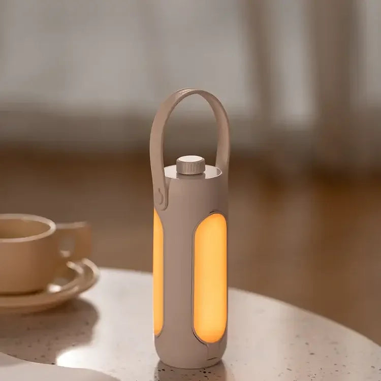Portable Rechargeable Camping Lantern - LED Light with SOS Function & 180-Hour Battery Life-2