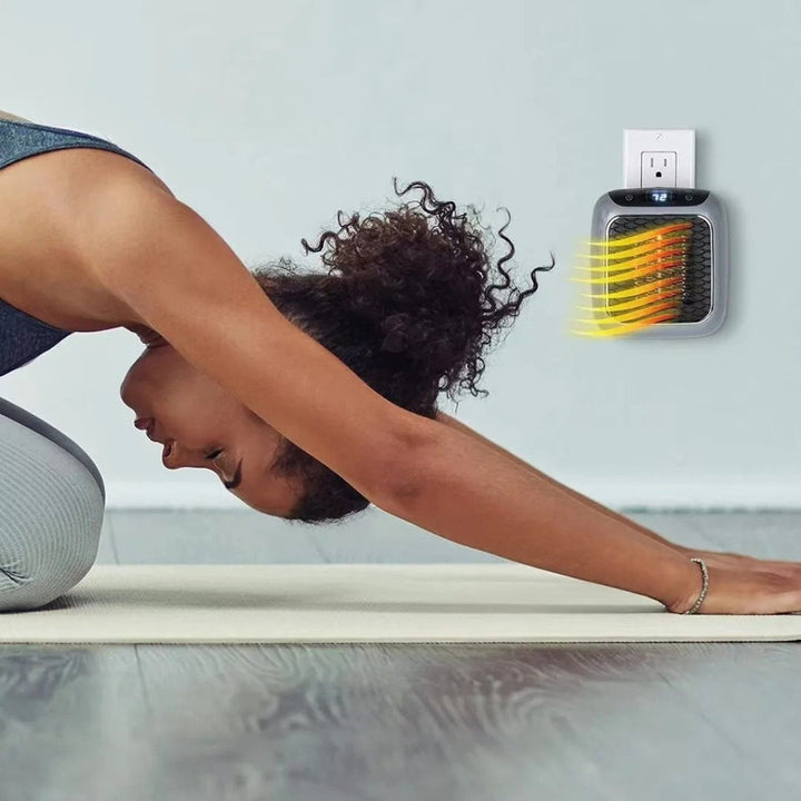 Kompakte Mini Elektroheizung tragbar für kleine Räume