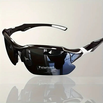 Sportliche polarisierte Sonnenbrille mit UV400-Schutz für Outdoor-Aktivitäten