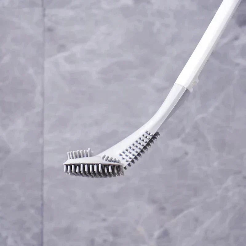 Hygienische WC-Bürste mit Halterung