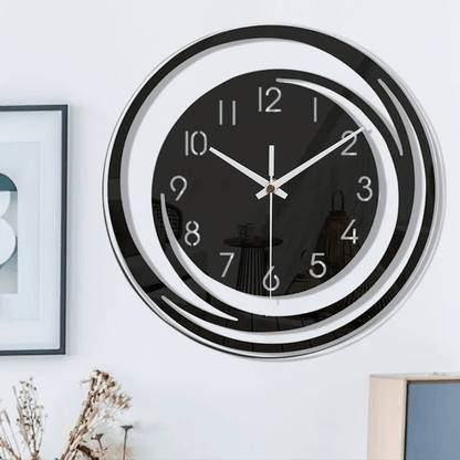 Minimalistische Geräuschlose Wanduhr - Friedlicher Wand Stil