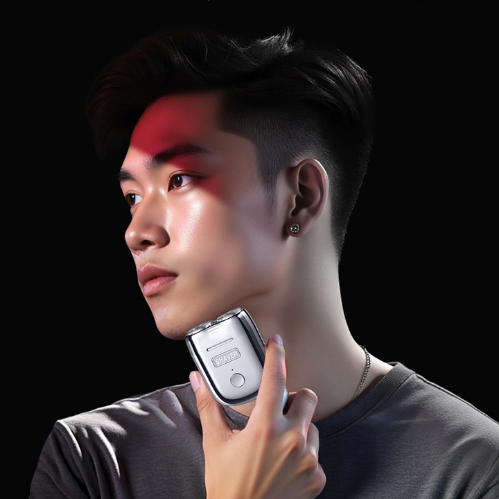 Tragbarer Mini Rasierer – Kompakter Elektrorasierer für glatte Haut