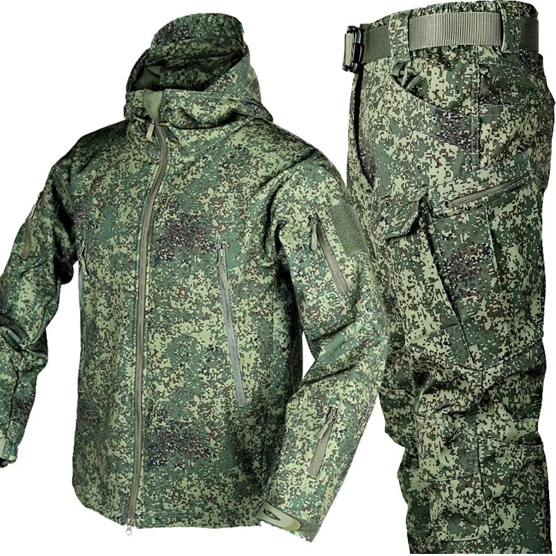 Taktischer Softshell Winteranzug Für Herren