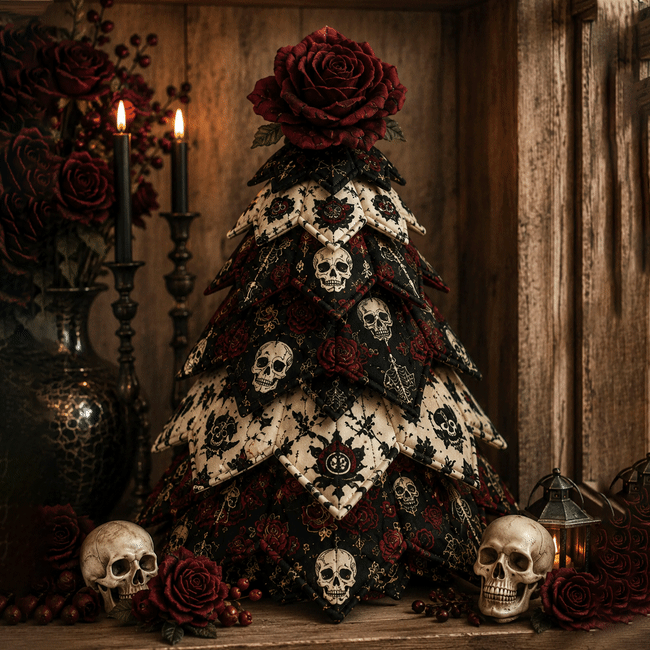 DIY-Nähset für einen dekorativen Stoffbaum zu Halloween