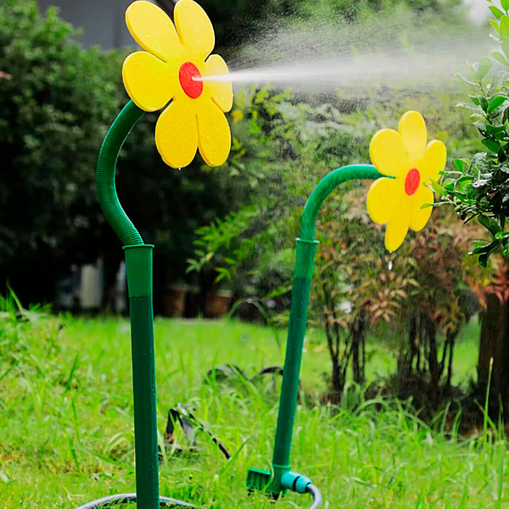 Blumenförmiger dekorativer Gartensprenger