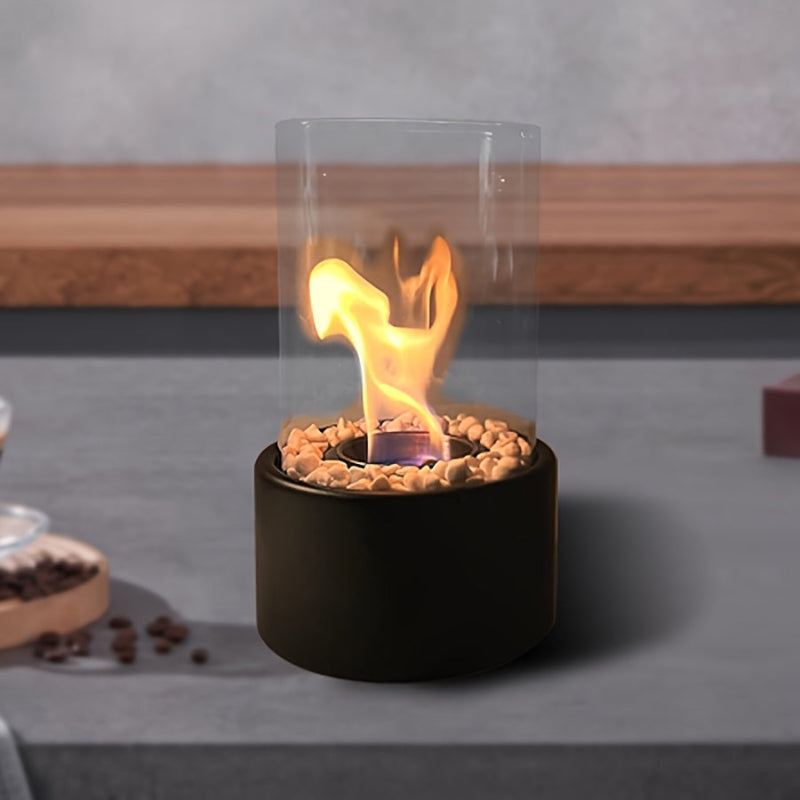 Dekorative Tischkamin-Lampe – Ideal für Zuhause und gemütliche Abende